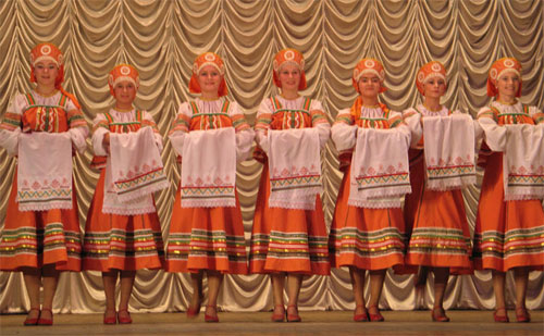 Приобщение детей  к истокам русской народной культуры на музыкальных занятиях