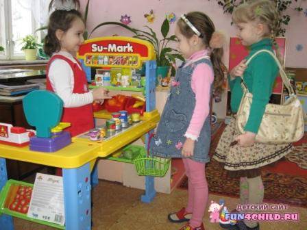 Сюжетно-ролевые игры в детском саду