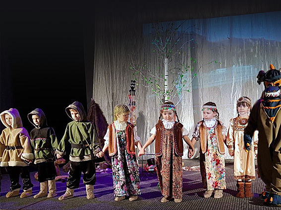 Легенда о Ленских столбах. Театрализованное представление для детей 6–7 лет